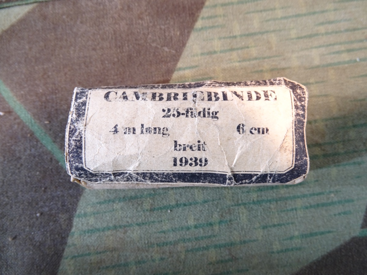 Kambrikbinde DRGM 4 m x6 cm, 25 fdg. , 1939
