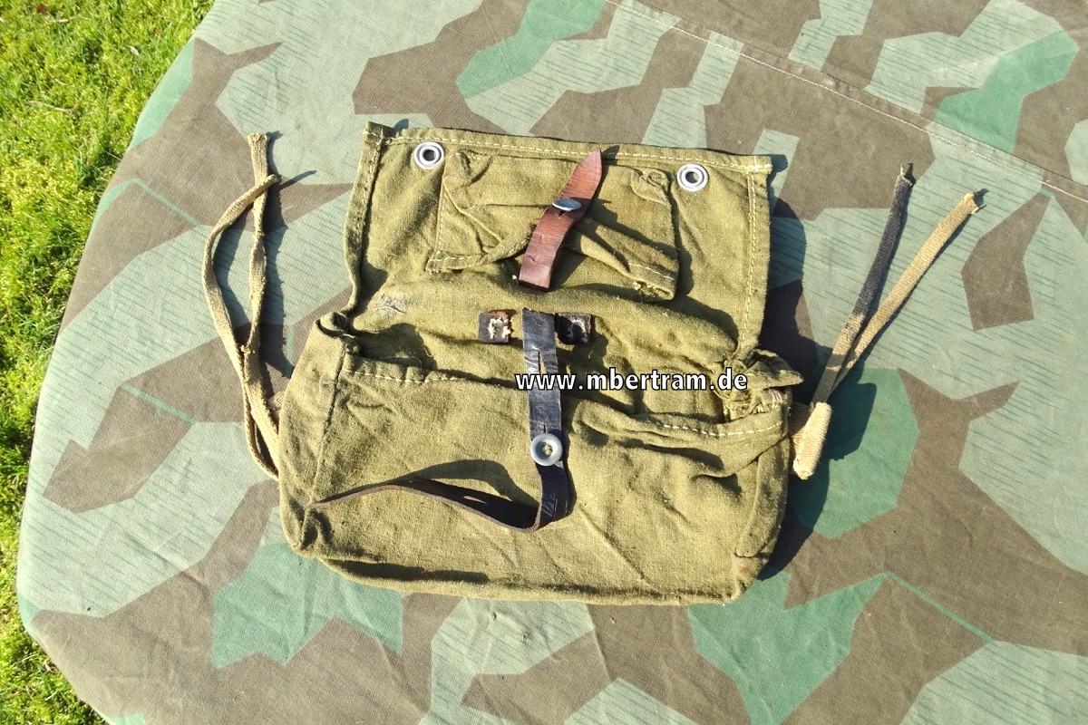 Wehrmacht / Waffen SS: Tasche für den A- Rahmen