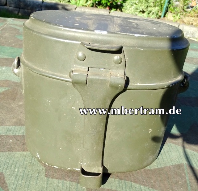 Frühes Kochgeschirr WH, ca. 92% Lack, nrgl., HRE 40