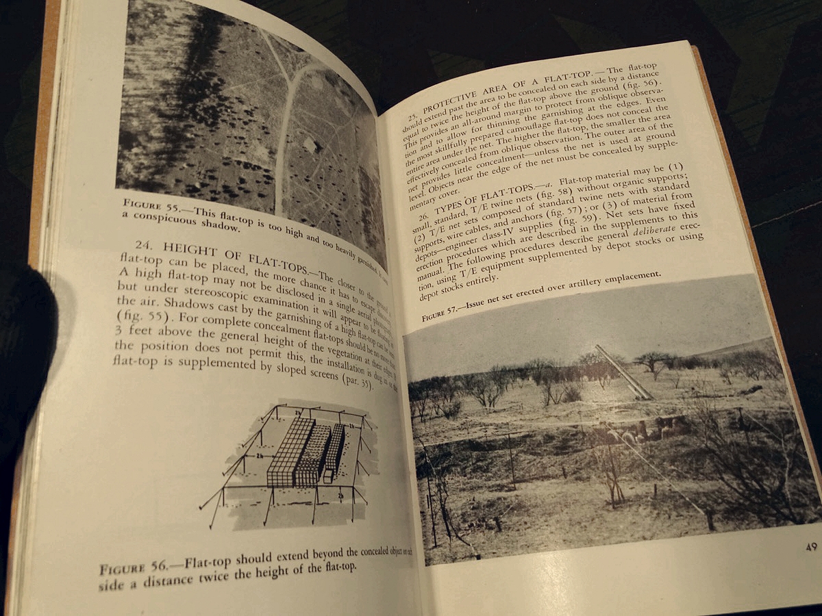Department of the Army Field Manual FM 5-20 , Carmouflage, Basic Principles,  1944