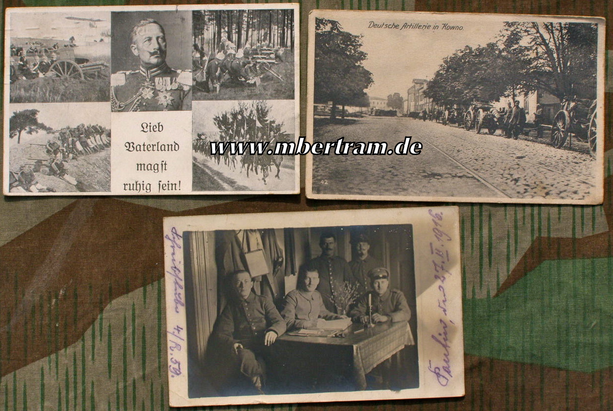 10740-16 35 Feldpostkarten 1. WK, Königl. Landwehr Inf. Rgt. No. 65