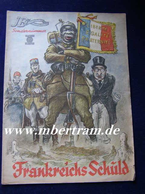 Illustrierter Beobachter, Sonderzeitung " Frankreichs Schuld"