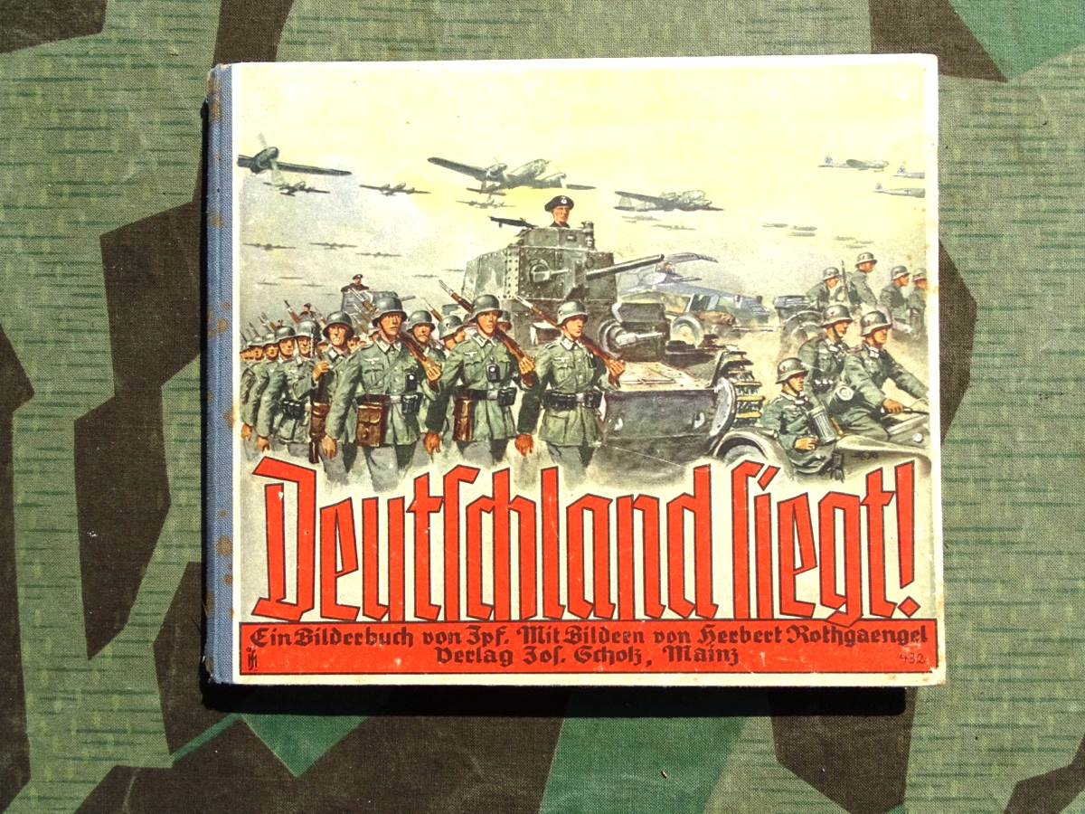 Kinderbuch "Deutschland siegt ! " Bilderbuch von Ipf, Herbert Rothgängel