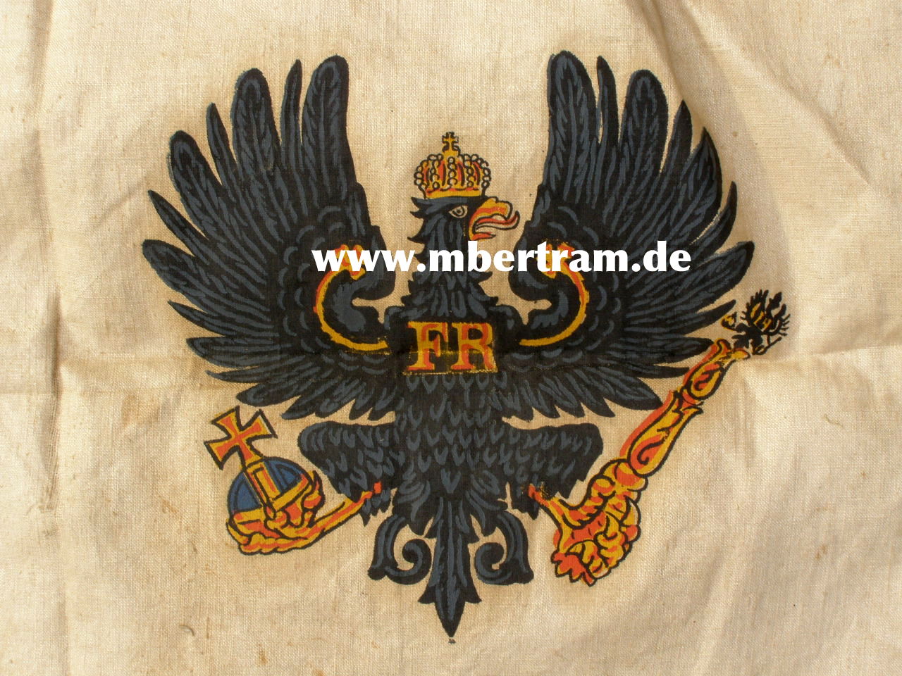 Preußen Lanzenflagge, Unteroffiziere Kavallerie, um 1917
