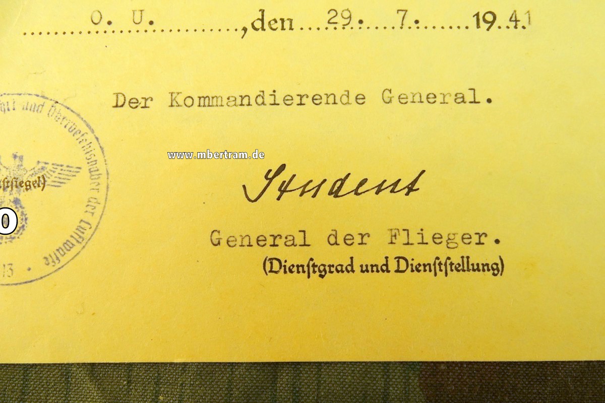 12371-120 Umfangreicher Nachlass Ju 52 Bordschütze, DK Gold, LW Pokal, Legion Condor, Alben....