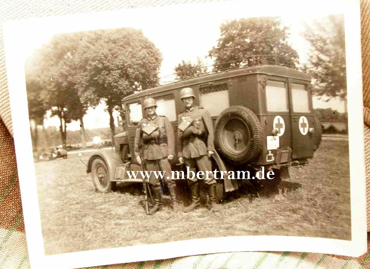 Foto - Wehrmachts Sanitätswagen