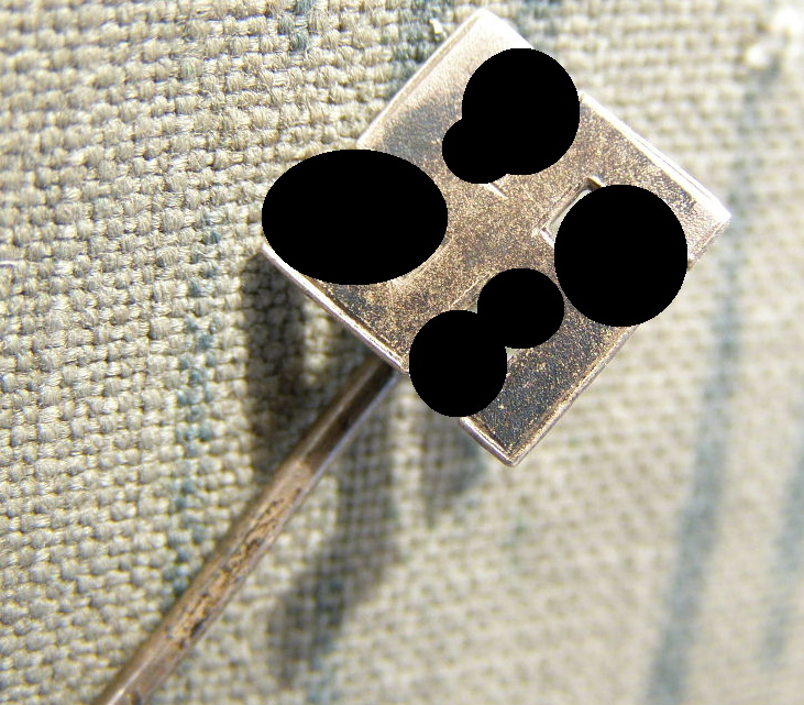 NSDAP Sympathisanten Abzeichen " HK ca. 7mm"