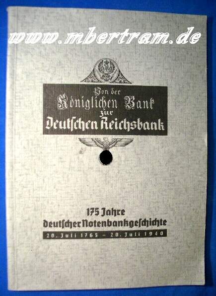 Von der Königlichen Bank zur Deutschen Reichsbank.