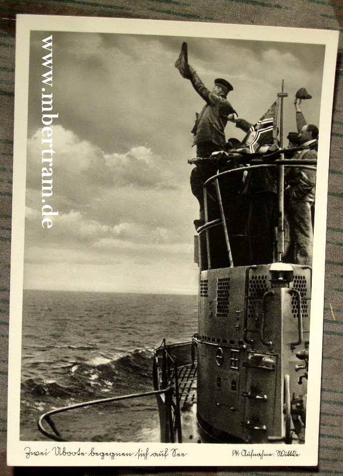 Kriegsmarine : "Zwei U-Boote begegnen sich auf See"