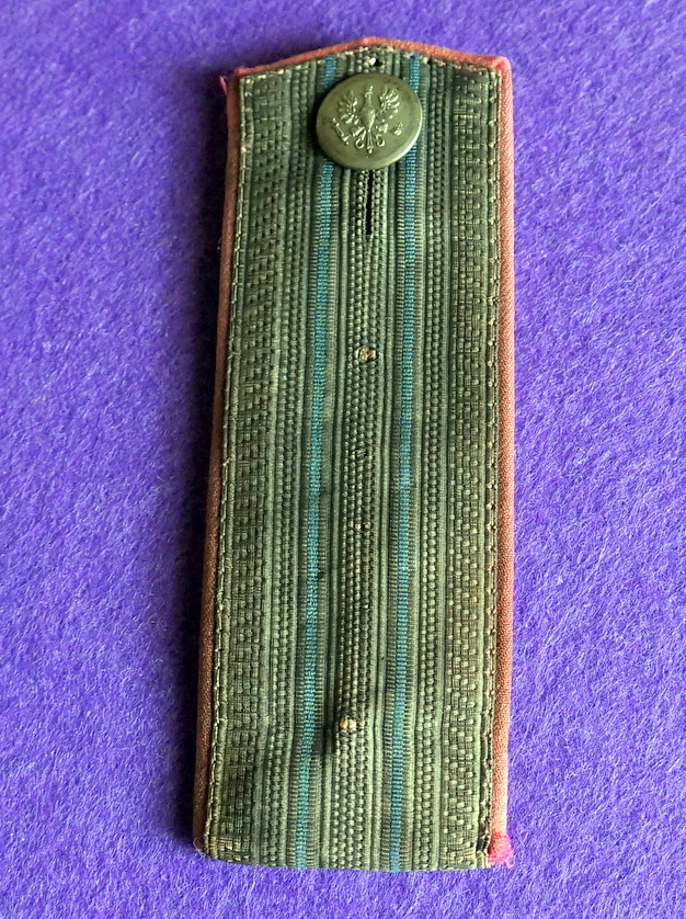 Preußische Schulterklappe für einen Beamten um 1888.