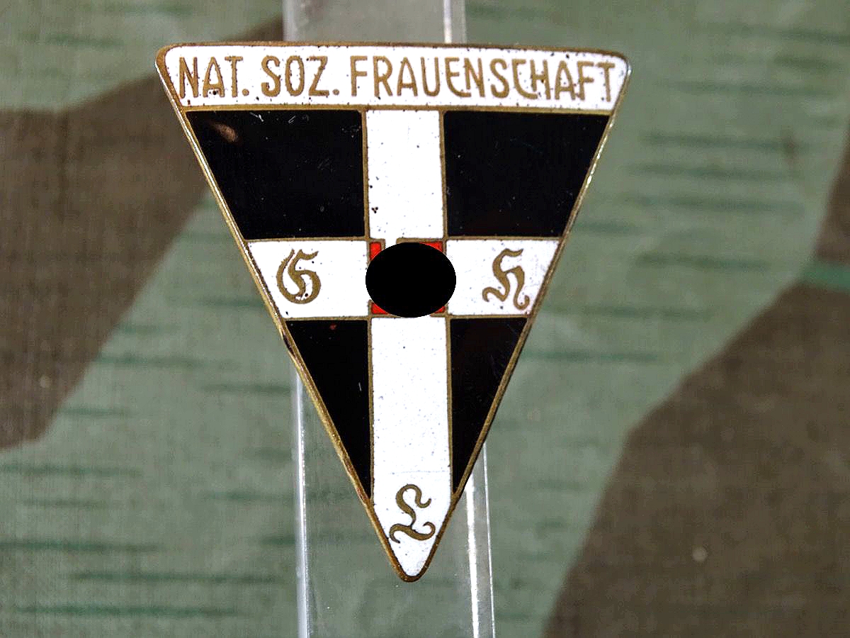 Mitgliedsdabzeichen National Sozialistische Frauenschaft, RZM Steinauer & Lück Lüdenscheid