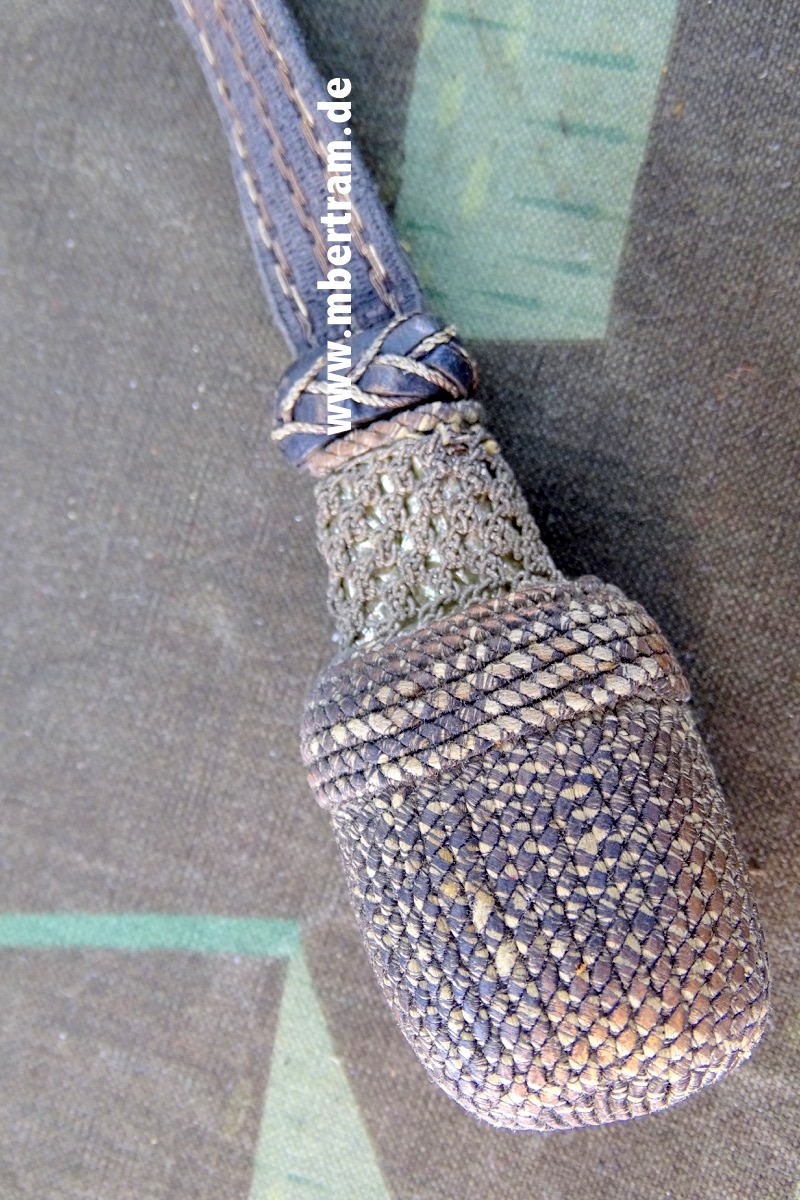 Luftwaffe/ Heer Offiziers Portepee für Säbel und Extra Seitengewehr , blaugrau, Stoff