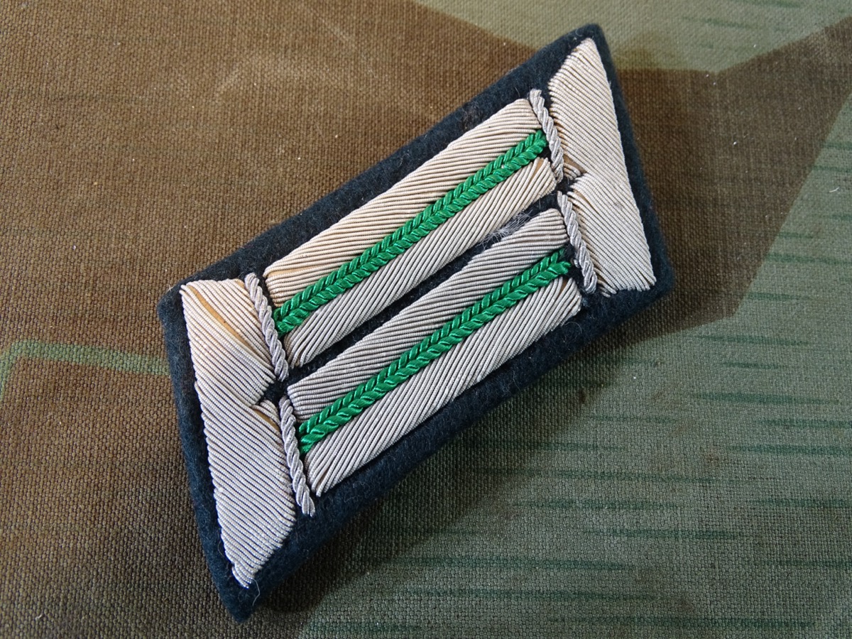 Kragenspiegel für Offiziere der Gebirgsjäger/ Jäger , Wehrmacht