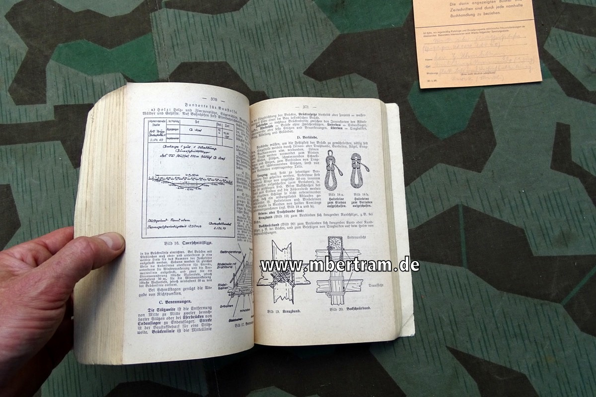 Dienstanweisung: Reibert, für den Pionier , Ausgabe 1942