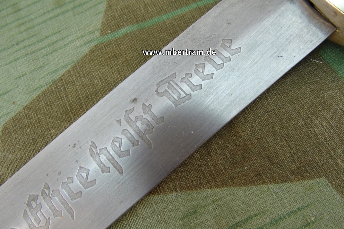 17551-5 Alte Teilreplik: SS Dienstdolch M 33 mit RZM M 7/36 ohne Scheide