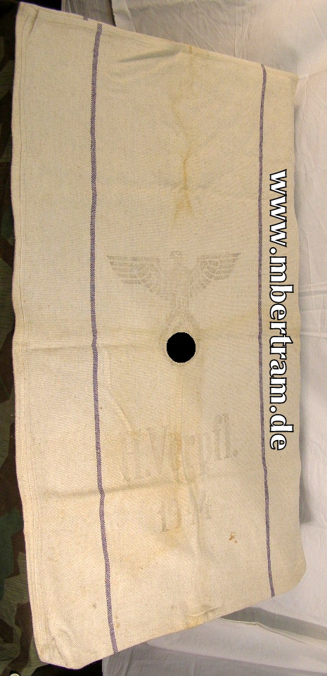 Heeres Verpflegungssack, 1944, Variante einseitiger Druck !!