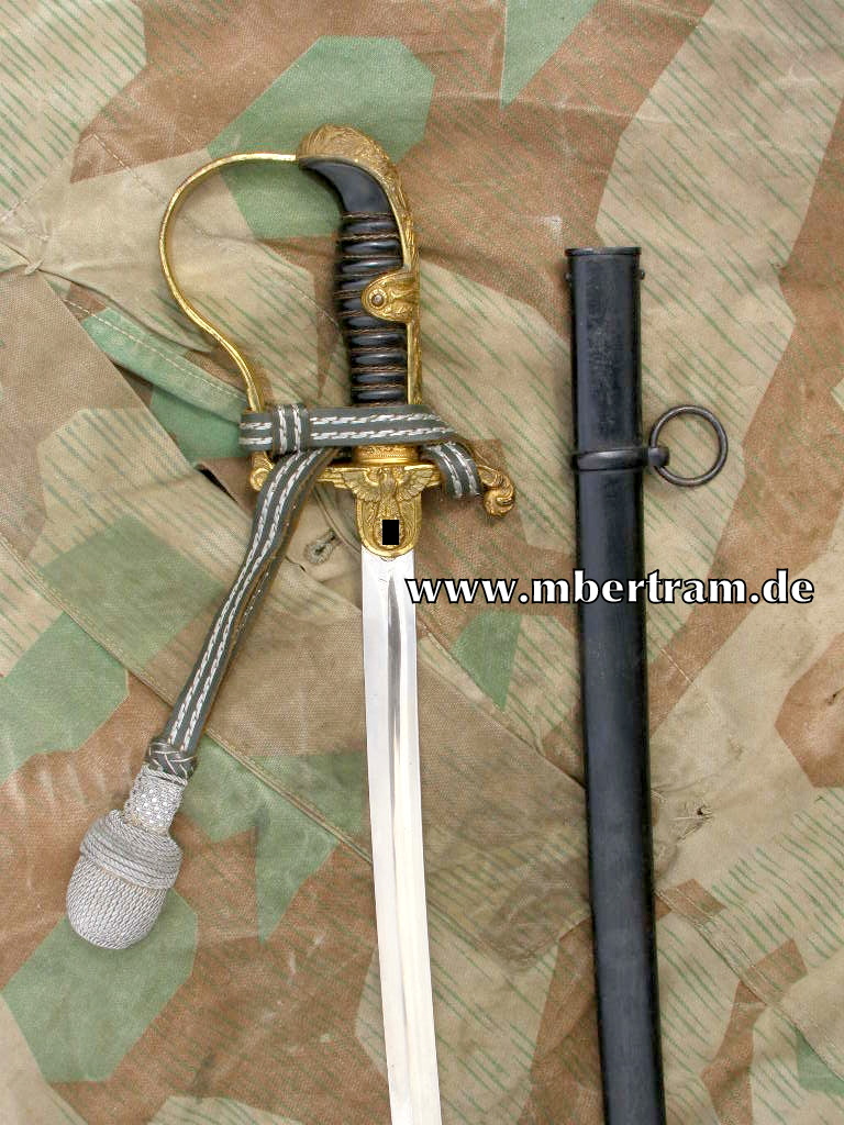 Wehrmacht Offizierssäbel, Hst.: "WKC Solingen"