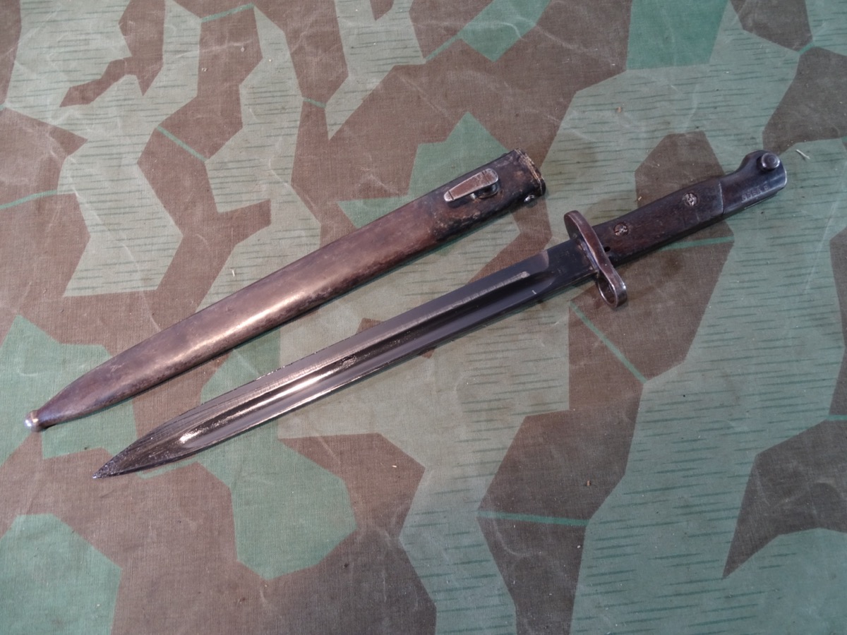 Portugal Mauser Bajonett Modell 1904. Hersteller " Simson & Co Suhl"  kurz