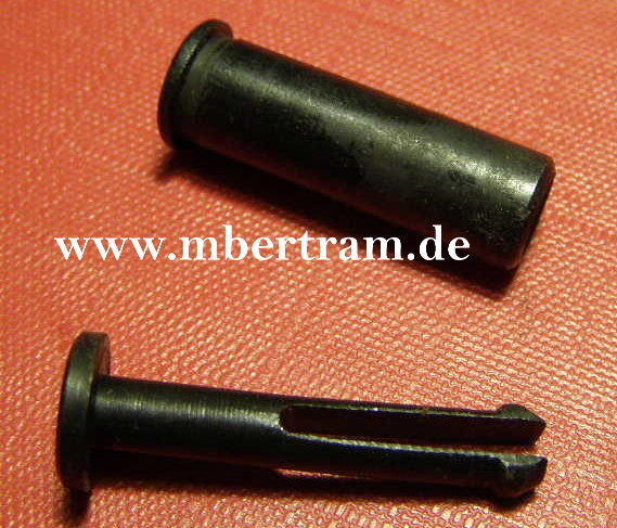 MG 42/53 Griffstückbolzen mit Splint, baugleich mit MG 42