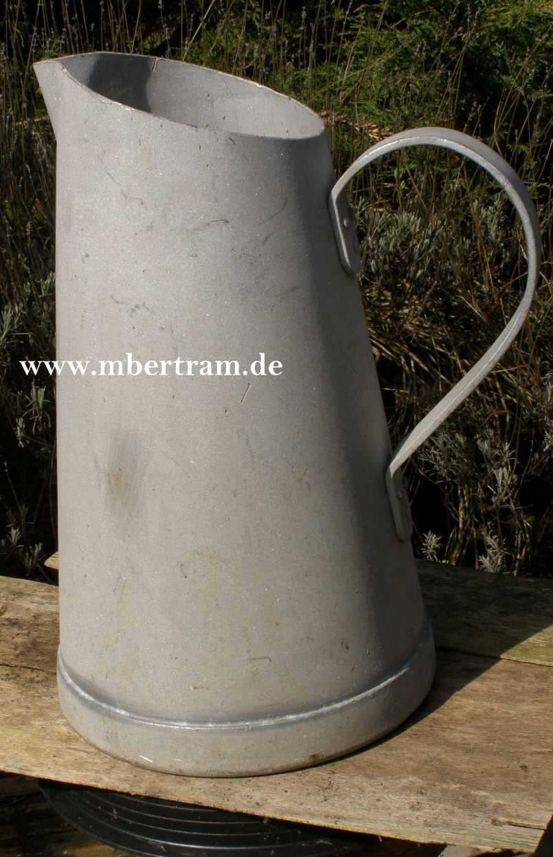 Luftwaffe: Grosse Alu. Milch/ Wasserkanne .F.L.U.V. LWAdler