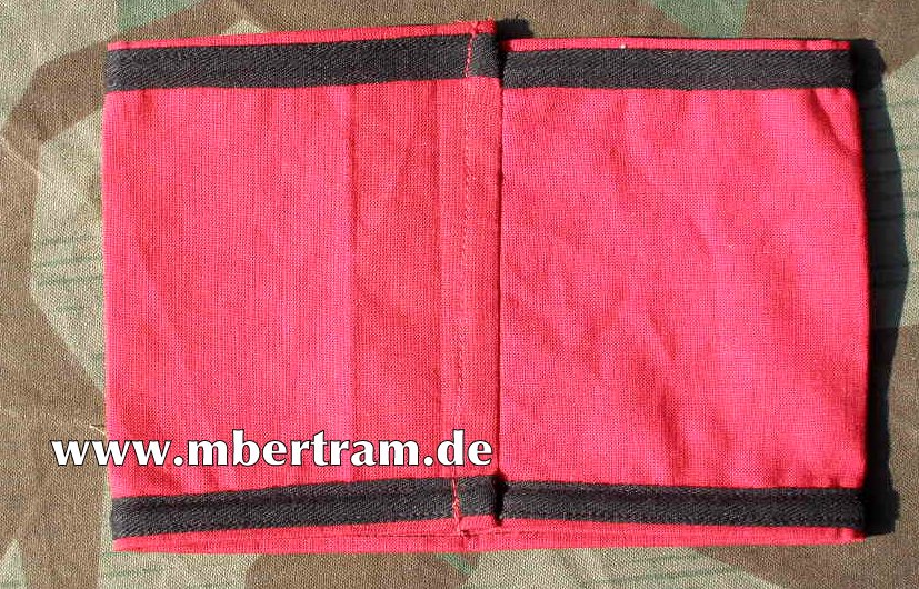 Armbinde Allgemeine SS, mehrteiliges Stück, gute Erhaltung