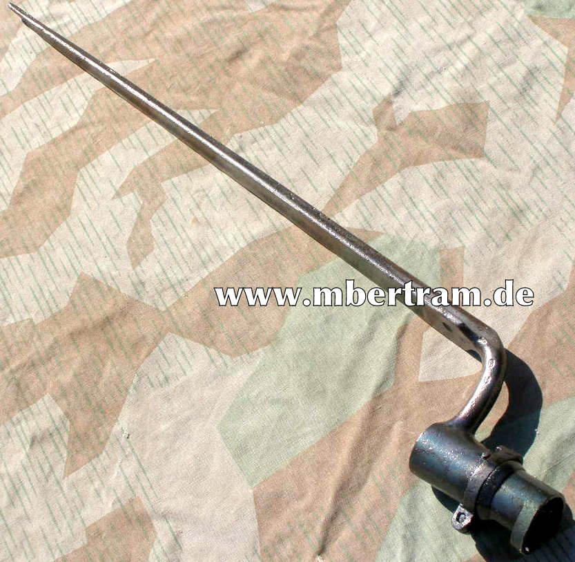 Frankreich: Original Infanterie Bajonett M 1777.