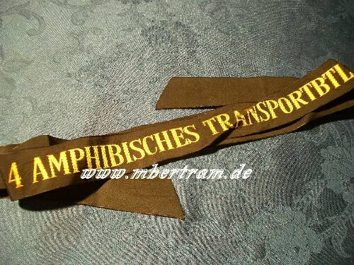 Bundesmarine Mützenband, 4. Amphiebisches Transportbatl.