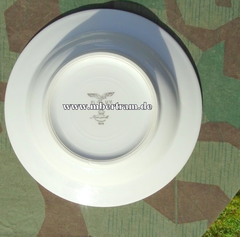LW Suppenteller, Adler, FL.U.V. Koenigszelt Germany 1939