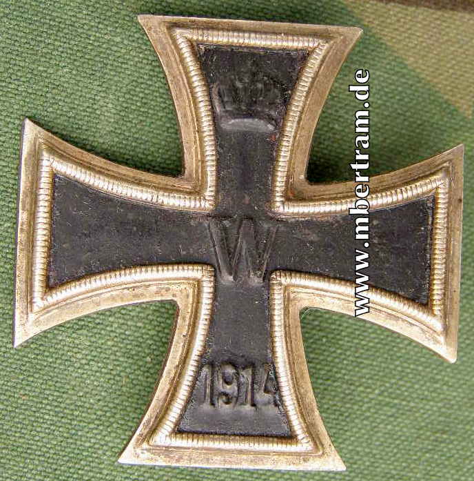 Eisernes Kreuz 1. Klasse 1914, Hst.: " KO"