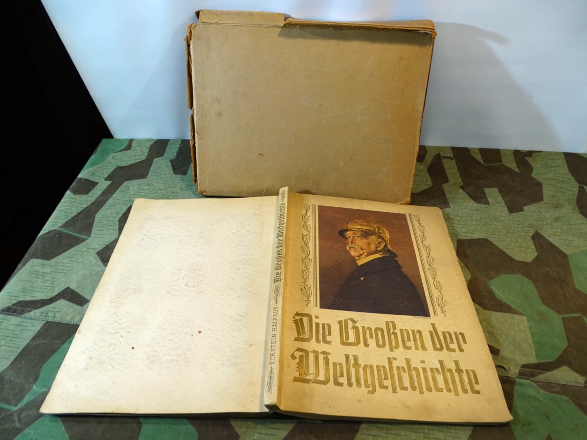 Zigarettenbilder Album "Die Großen der Weltgeschichte" mit Schuber Zigarettenbilder Album "Die Großen der Weltgeschichte" mit Schuber