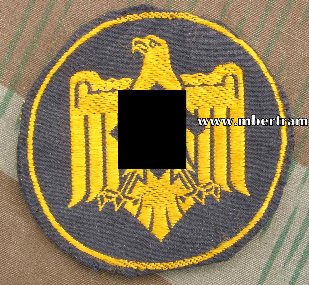 ( NSRL ) Leistungsabzeichen in Bronze , gewebt
