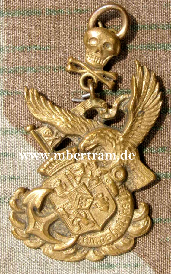 Traditionsabzeichen Marinekorps Flandern, Buntmetall, FLL