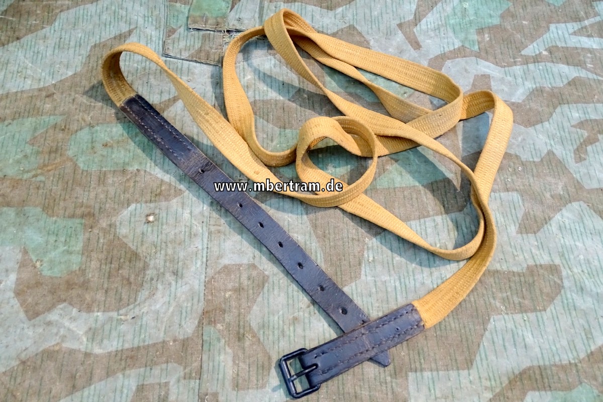 Wehrmacht Web-Packriemen ca. 2,90m,  Kavallerie, Ausrüstung, Fahrzeug "1944"