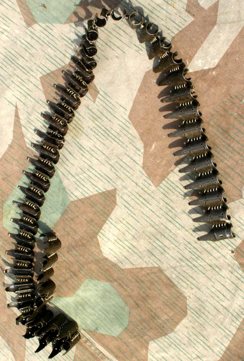 Gurtkette für Wehrmachts MG 34 und MG 42, von 1940.