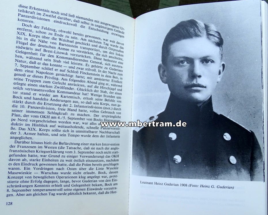 Kenneth Macksey: Guderian der Panzergeneral, 316 Seiten, Schutzeinband