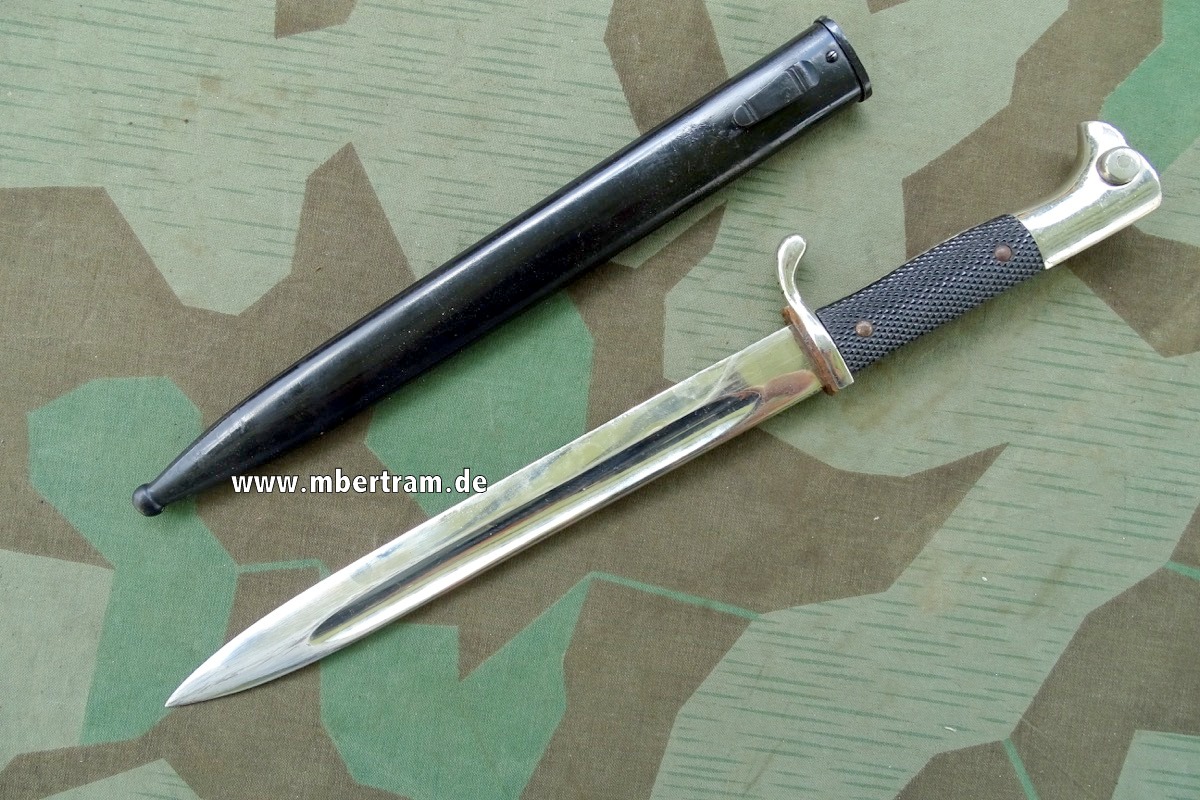Wehrmacht Ausgeh Seitengewehr KS 98,  Hersteller "Original Eickhorn Solingen"