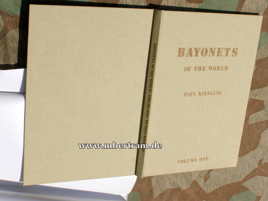 12772-9 Kiesling, Paul: Bayonets of the World. Volume 1,2.3.4