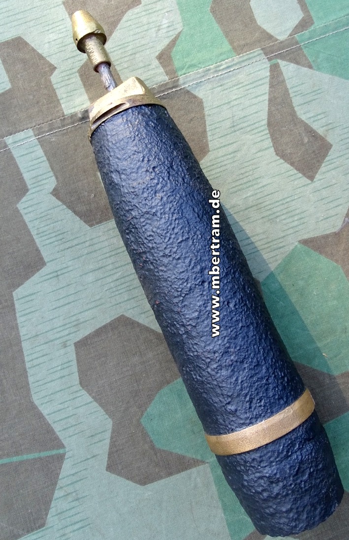 US 75 mm Granate mit M 48 Zünder 2. Weltkrieg
