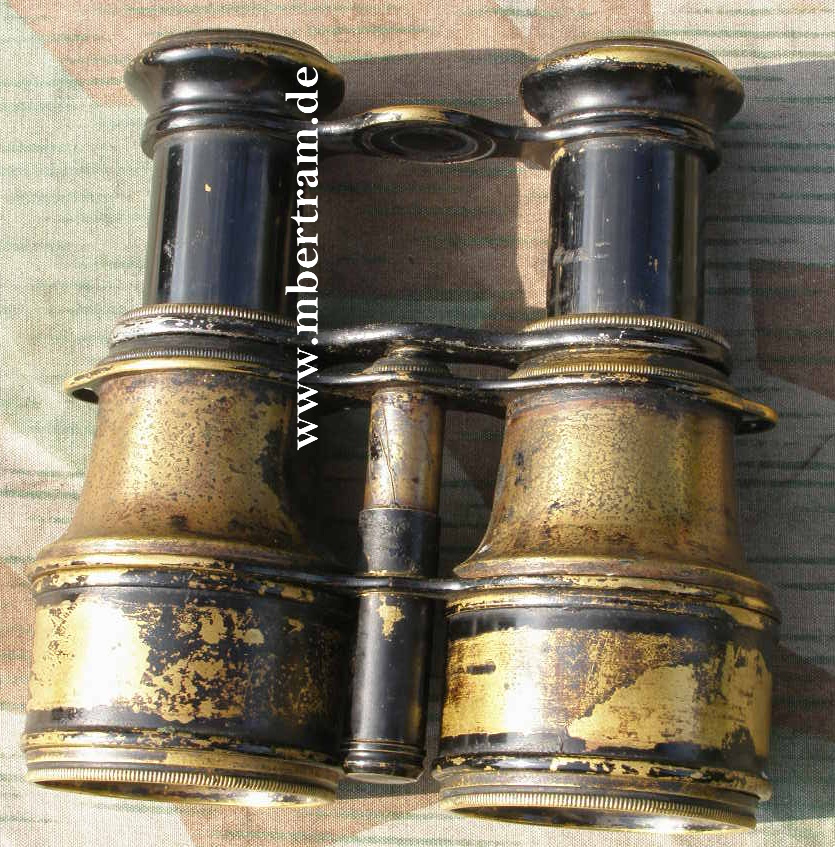 Preuss. Beute Fernglas "Charkow, Paris, Th.Witt Opticien"
