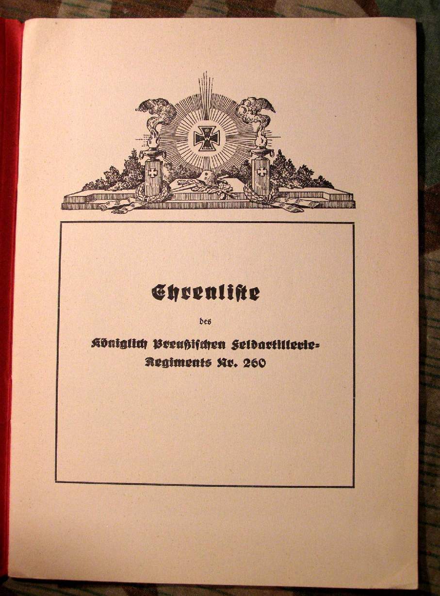 4574-12 Regimentsgeschichte: 1.Grossherz.Hess.F.Art.Rgt.25, 1935