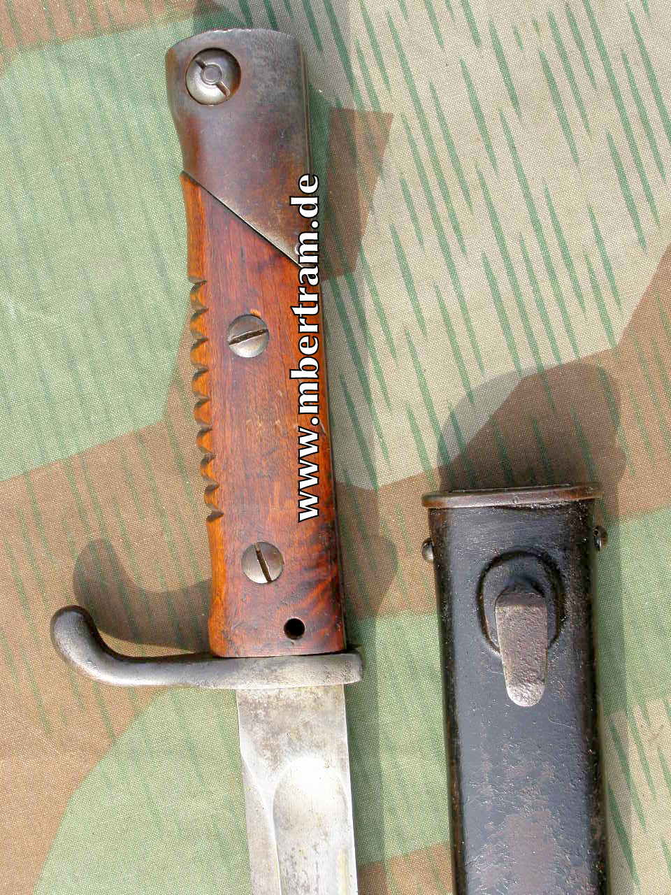 Seitengewehr 15, sogenanntes Gotscho-Bajonett. Selten !