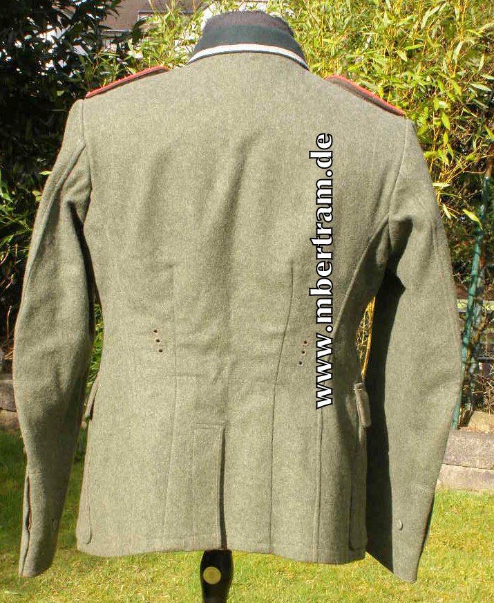 13461-14 WH Feldbluse M36, 1941, Kammerstück, Oberfeldwebel Artillerie Schirrmeister, Traumzustand
