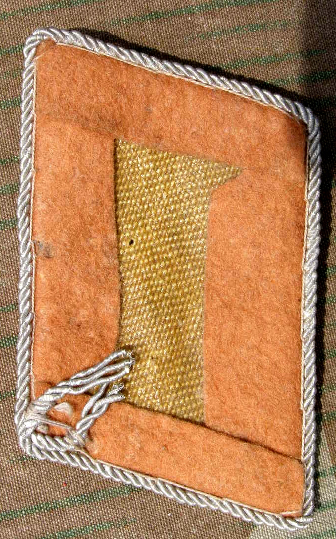 Luftwaffe, Kragenspiegel Leutnant der Nachrichten Truppe