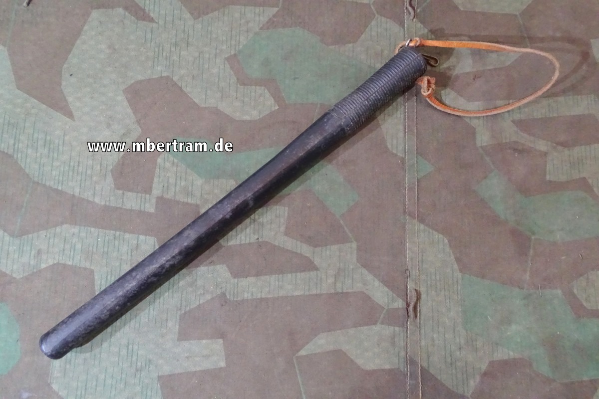 Polizei Gummiknüppel/ Schlagstpock 40er Jahre ca. 42 cm
