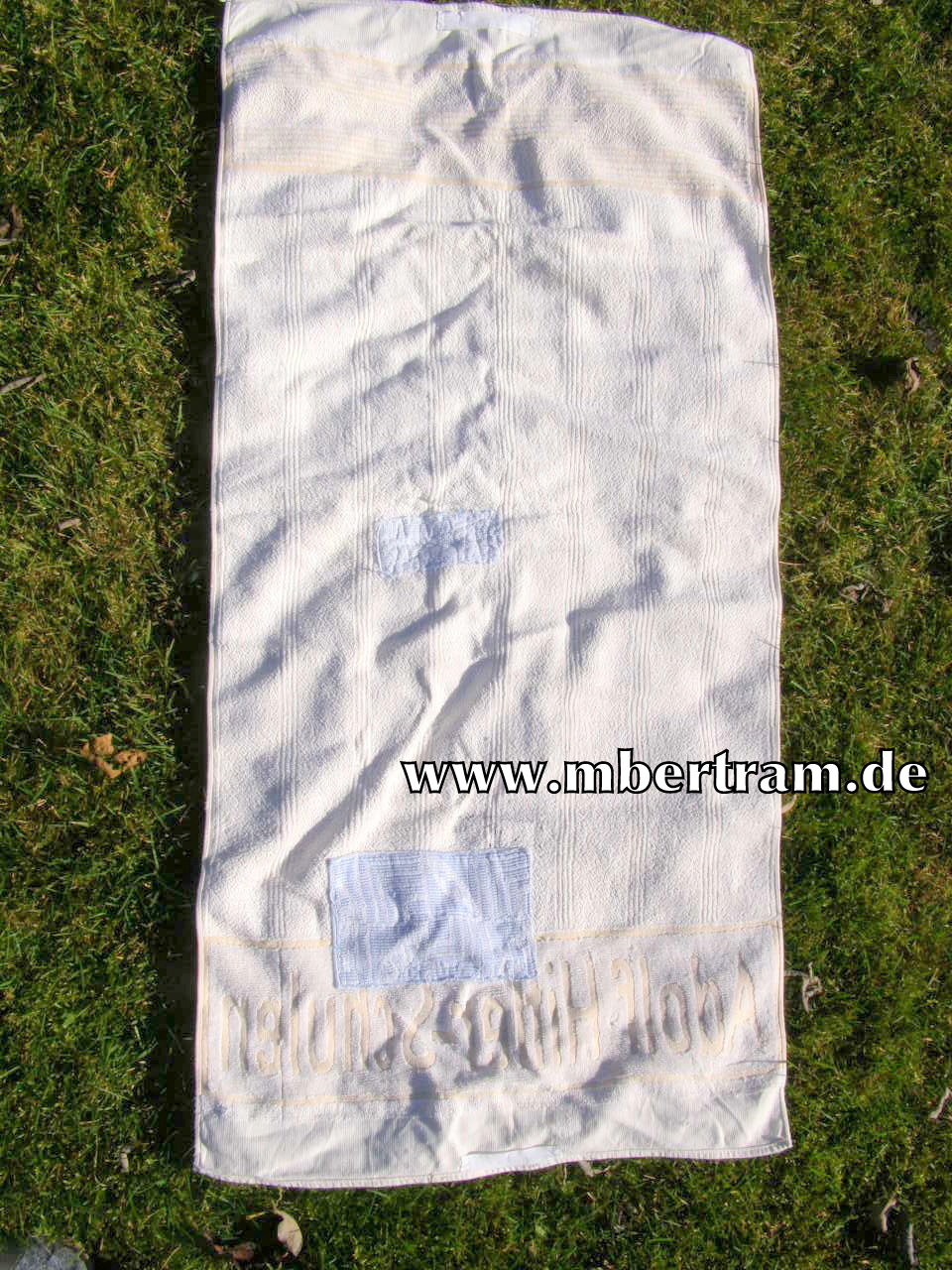 Handtuch, Adolf Hitler Schule Nr. 8 , München/ Oberbayern