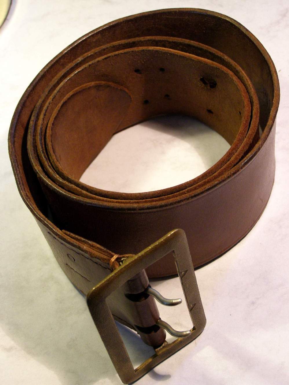 Wehrmacht Luftwaffe Offizierskoppel, 2-Dorn, 1,25m! DRGM