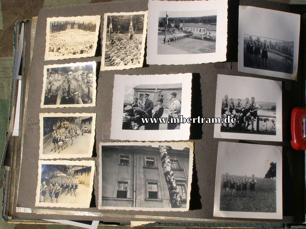 13620-92 Dienstzeit Fotoalbum U 552, Kommandant Erich Topp SELTEN !