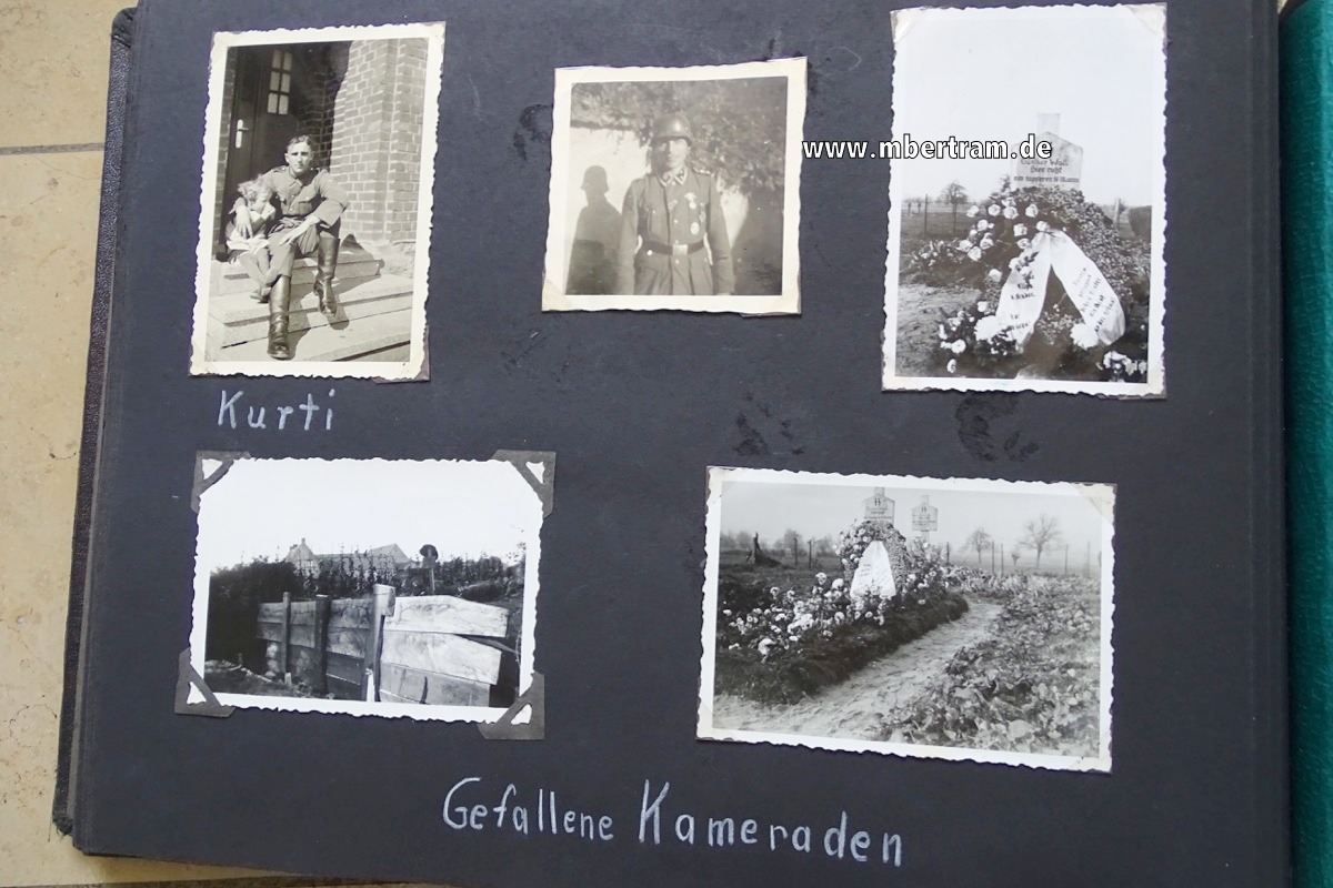 18408-41 Fotoalbum eines Angehörigen der SS Division "Germania"
