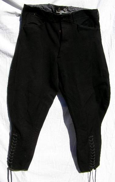 Allg.SS, NSKK, HJ Führer, Panzer: Schwarze Breecheshose