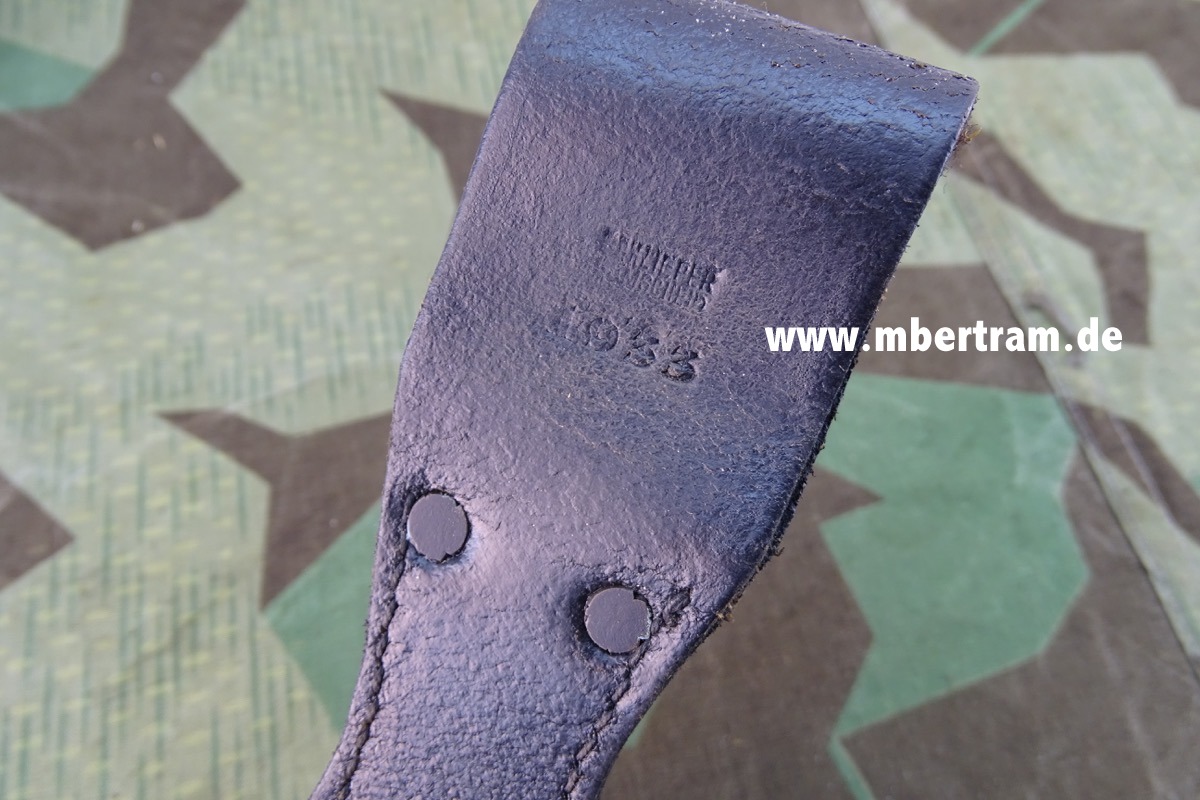 Koppelschuh zum 2. WK Seitengewehr M 1884/98, frühes Stück 1933
